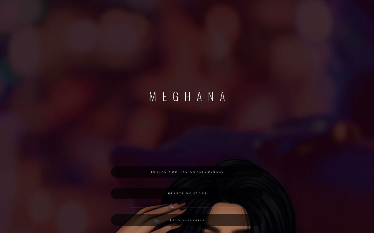 Carrd profile picture for @meghana